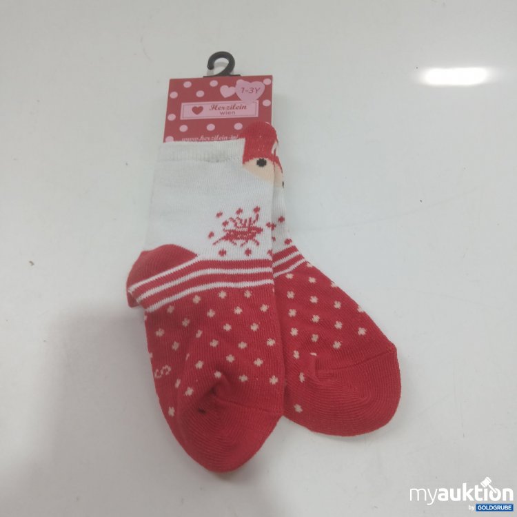 Artikel Nr. 857165 Artikel Nr. 857165: Herzilein Kinder Socks 1-3y