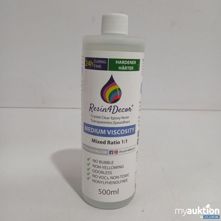Artikel Nr. 894165: Resin4 Decor Medium Viskosity 500ml 
