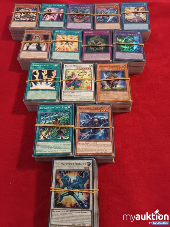 Artikel Nr. 907165 Artikel Nr. 907165: 1500 Yu Gi Oh Sammelkarten