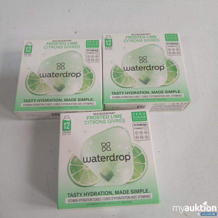 Artikel Nr. 919165: waterdrop Frosted Lime 3x12 Stück