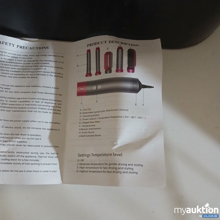 Artikel Nr. 922165: TP-5+1 HOT Air Styler 1000W