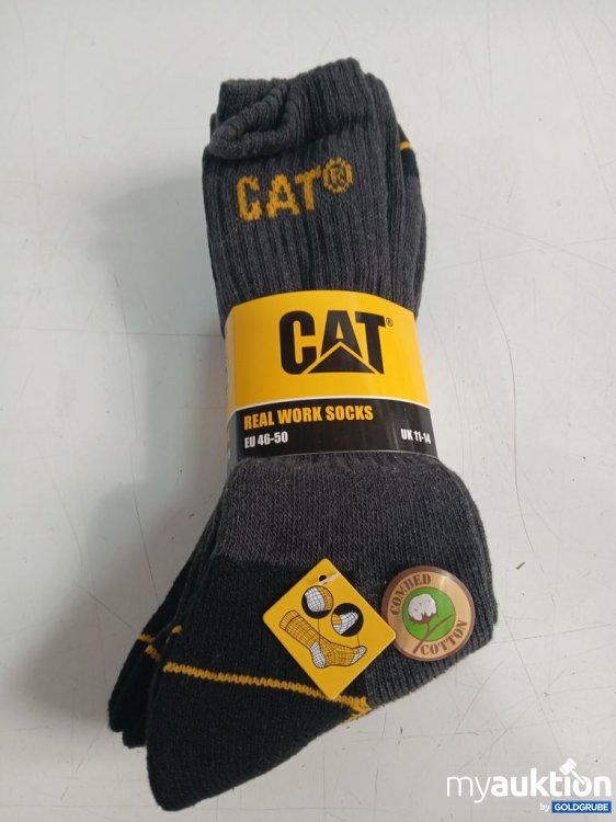 Artikel Nr. 931165 Artikel Nr. 931165: CAT Real Work Socks EU 46-50 3x