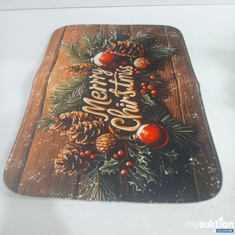 Artikel Nr. 939165 Artikel Nr. 939165: Weihnachtsmatte Merry Christmas Dekoration ca. 60x40cm