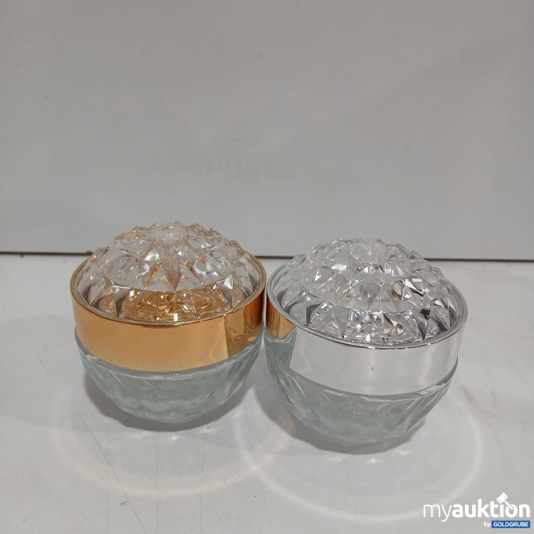 Artikel Nr. 963165:  Cream bottles Silber und Gold 