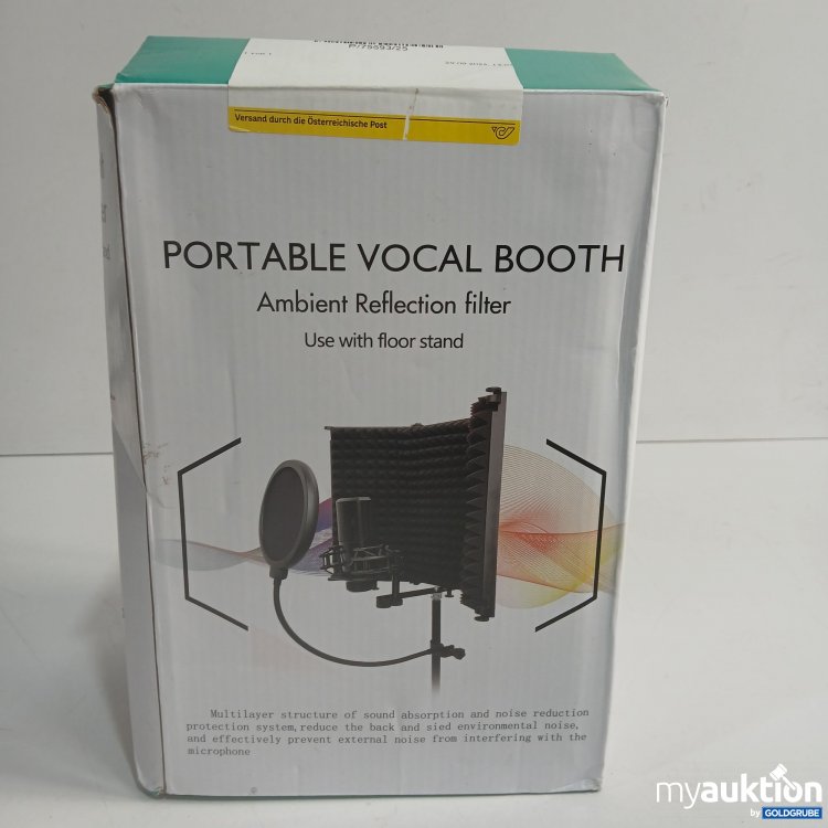 Artikel Nr. 964165: Portable Vocal Booth Ambient Reflection filter 