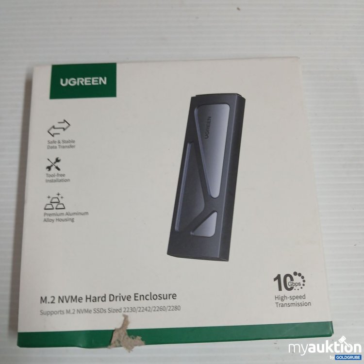 Artikel Nr. 978165 Artikel Nr. 978165: UGREEN M.2 NVMe Hard Drive Enclosure
