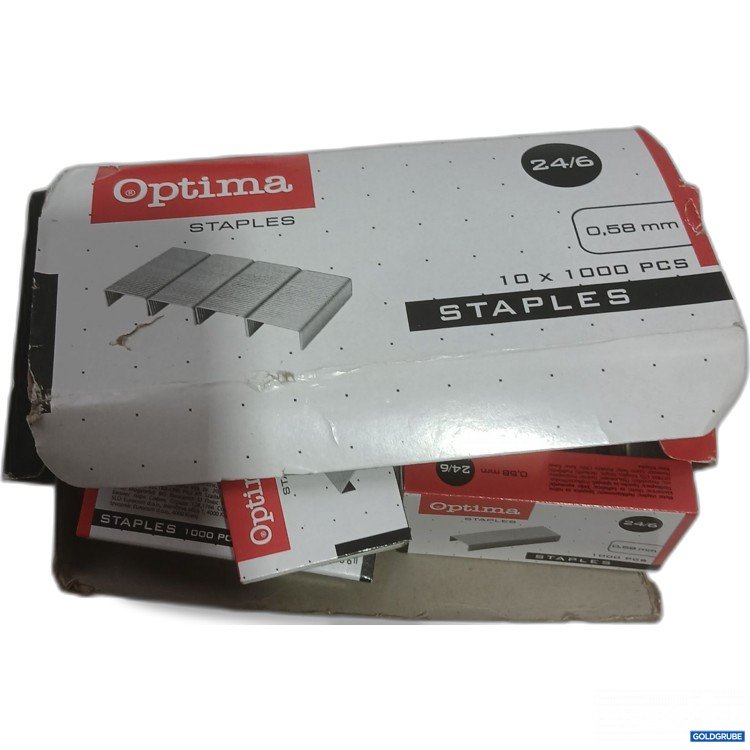 Artikel Nr. 984165 Artikel Nr. 984165: Optima Staples 10x1000pcs 0,58mm