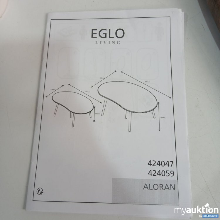 Artikel Nr. 447166 Artikel Nr. 447166: EGLO Aloran Holztisch Set