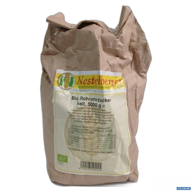 Artikel Nr. 467166: Nestelberger Bio Rohrrohrzucker hell 5000 g