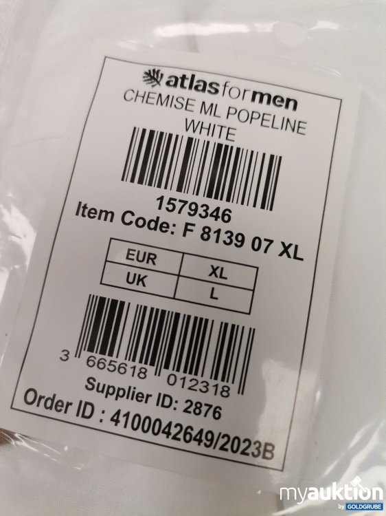 Artikel Nr. 716166 Artikel Nr. 716166: Atlas for men Hemd