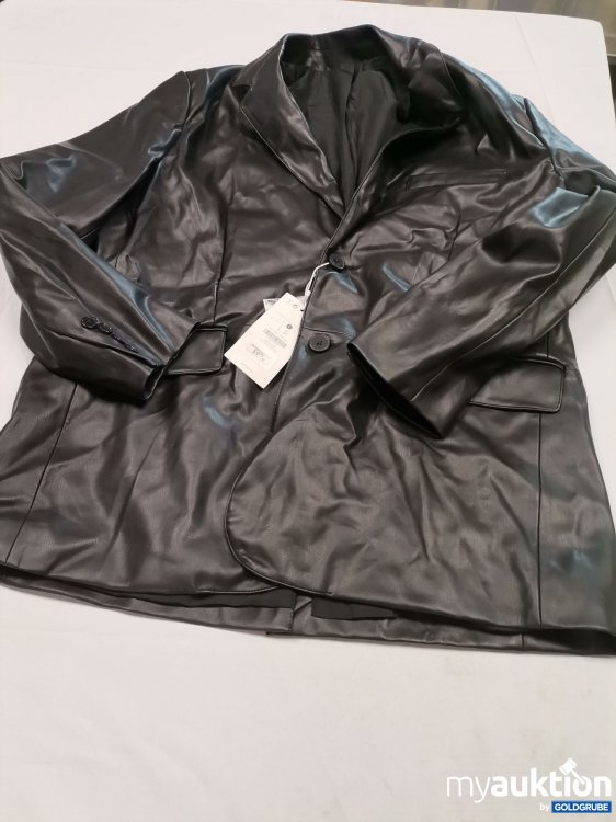 Artikel Nr. 842166: Bershka Blazer oversized Lederoptik 