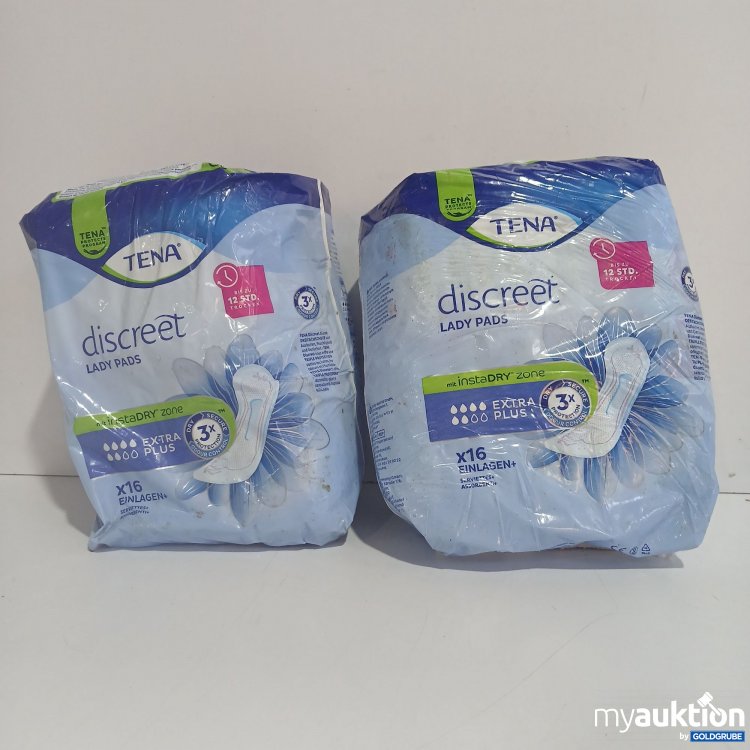 Artikel Nr. 844166 Artikel Nr. 844166: Tena discreet Lady Pads je 16 Einlagen