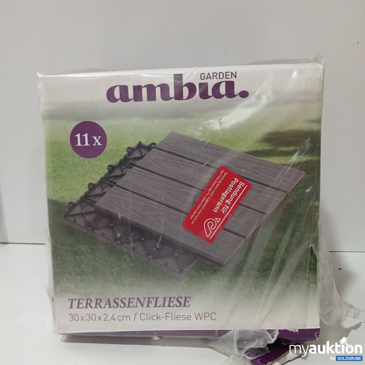 Artikel Nr. 854166 Artikel Nr. 854166: Ambia Garten Terassenfliese WPC 11x30x30cm