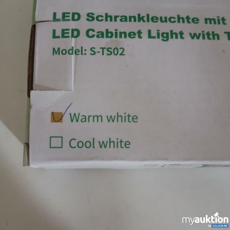 Artikel Nr. 922166: SOAIY LED Schrankleuchte mit Touchsensor S-TS02 3 pack