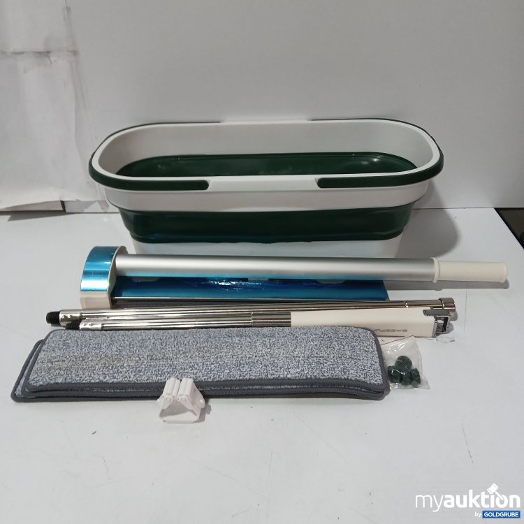 Artikel Nr. 955166 Artikel Nr. 955166: Bassfly Wischmopp mit Eimer und 3 Wischauflagen