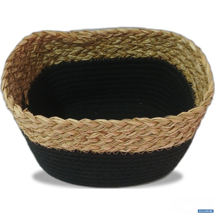 Artikel Nr. 957166: Korb aus Seegras und Baumwolle 