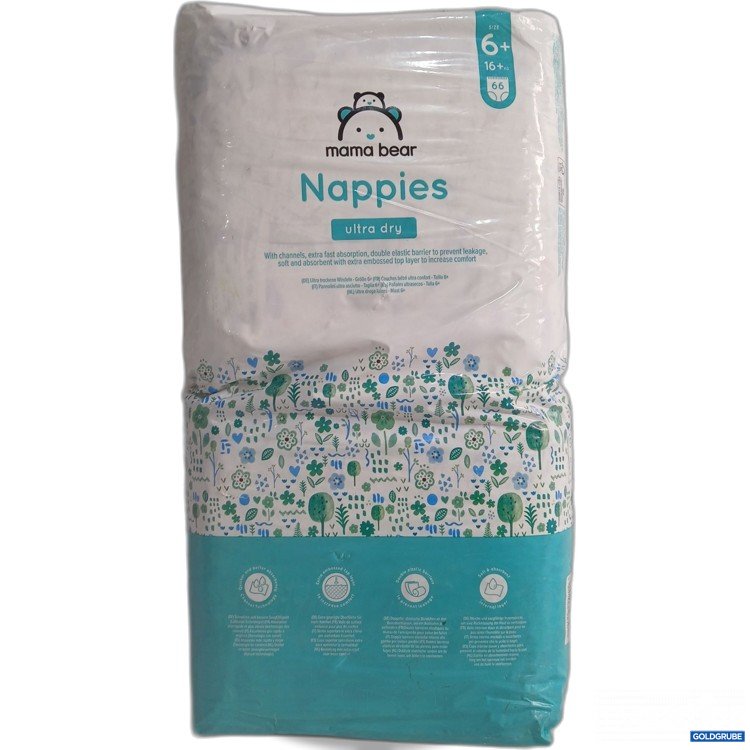 Artikel Nr. 964166: Mamabear Nappies ultra dry 6+ 16+kg 66Stk 