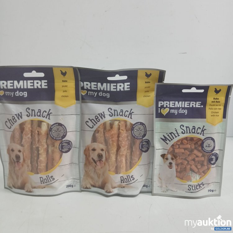 Artikel Nr. 982166: Premiere Chew Snack Rolls 2x200g + Premiere Mini Snack Sticks 70g