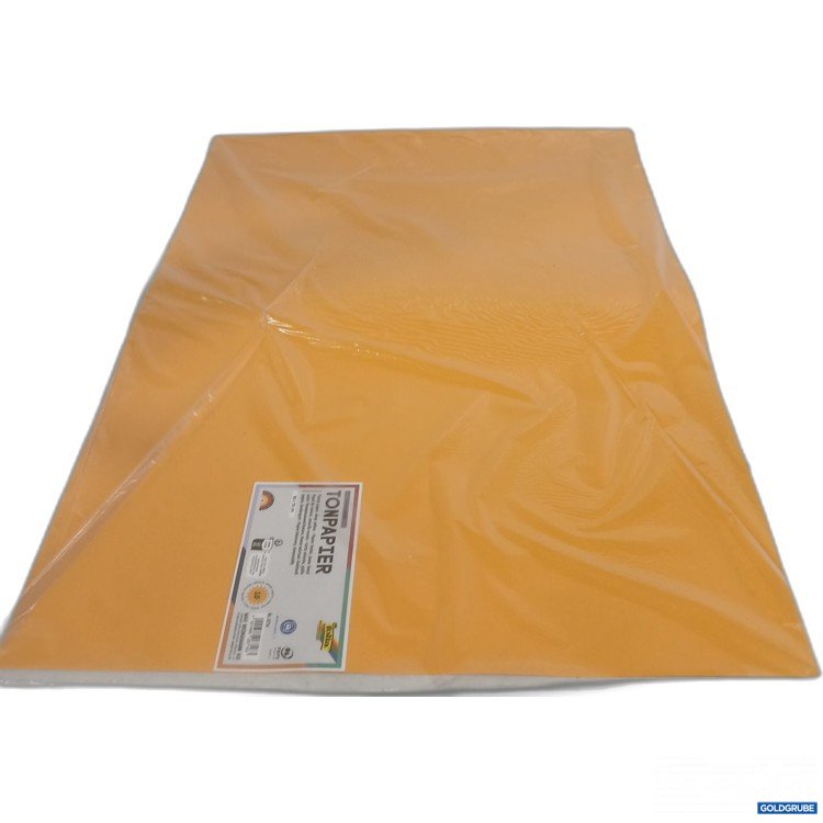 Artikel Nr. 994166: Tonpapier dunkelgelb 50x70cm 10Stk 