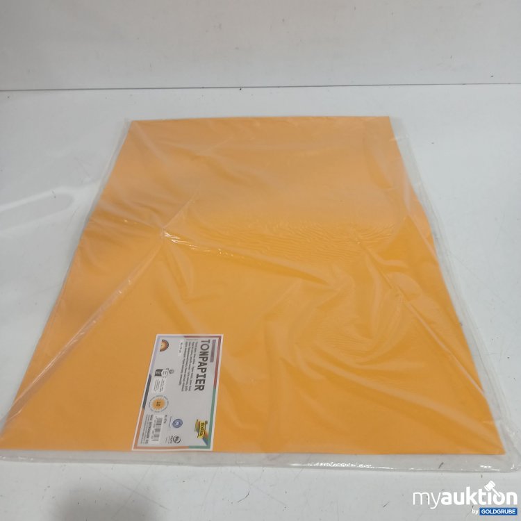 Artikel Nr. 994166: Tonpapier dunkelgelb 50x70cm 10Stk 