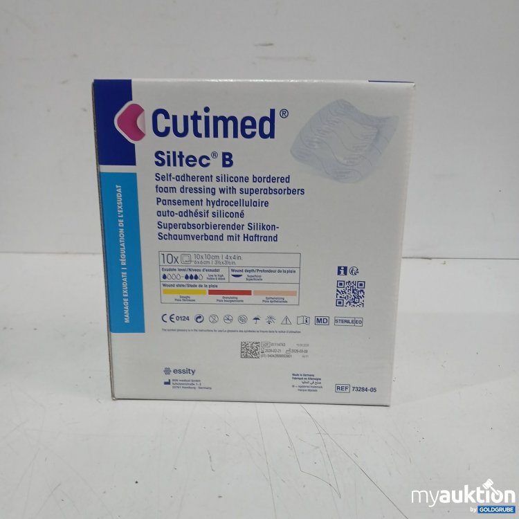 Artikel Nr. 472167 Artikel Nr. 472167: Cutimed Siltec B Schaumverband 10x 10x10 cm