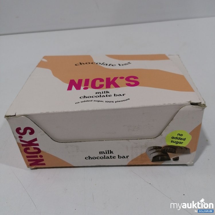 Artikel Nr. 875167 Artikel Nr. 875167: Nicks chocolate bar 15x25g