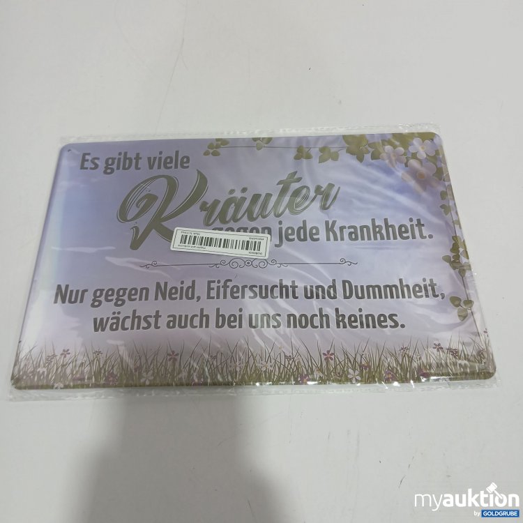 Artikel Nr. 877167: Blechschild 30x20cm