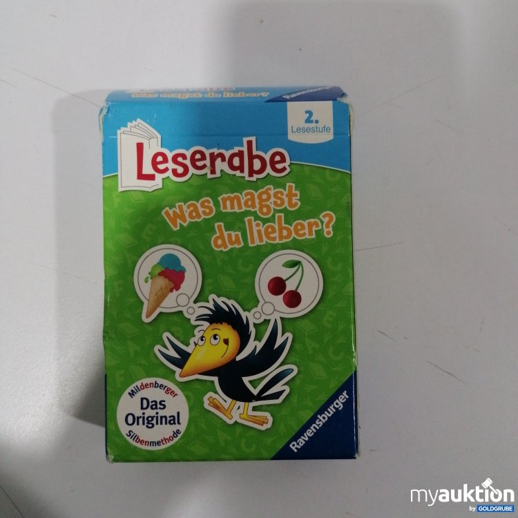 Artikel Nr. 898167: Ravensburger Leserabe Was magst du lieber? 