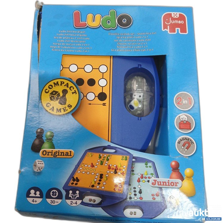 Artikel Nr. 921167: Jumbo Ludo 2in1 Mensch ärger dich nicht Junior und original 