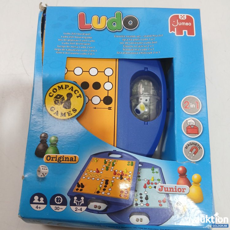 Artikel Nr. 921167: Jumbo Ludo 2in1 Mensch ärger dich nicht Junior und original 