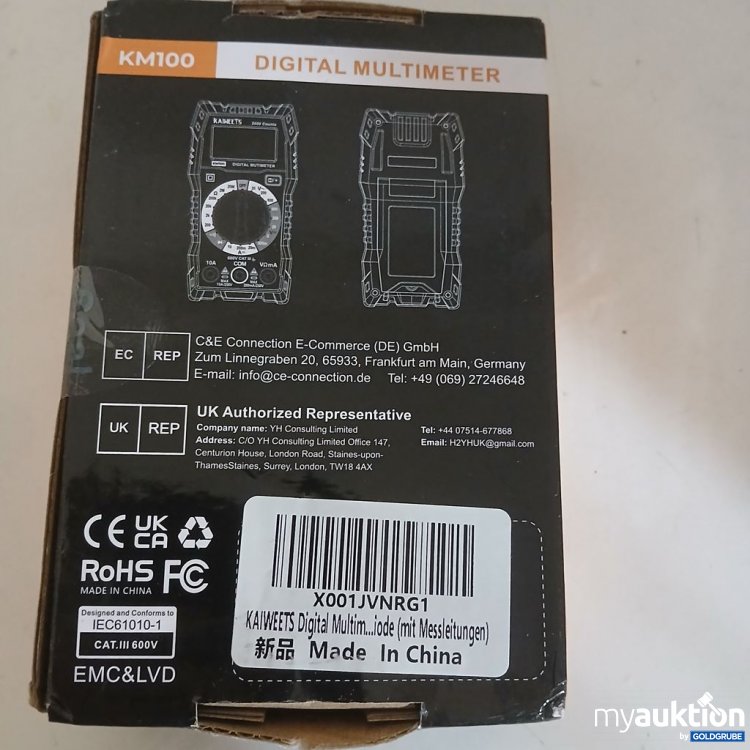 Artikel Nr. 922167: KAIWEETS Digital Multimeter KM100