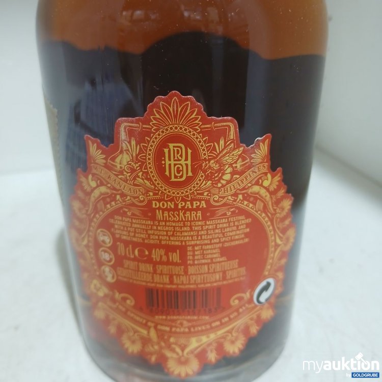 Artikel Nr. 969167: Don Papa Masskara Rum 70 cl