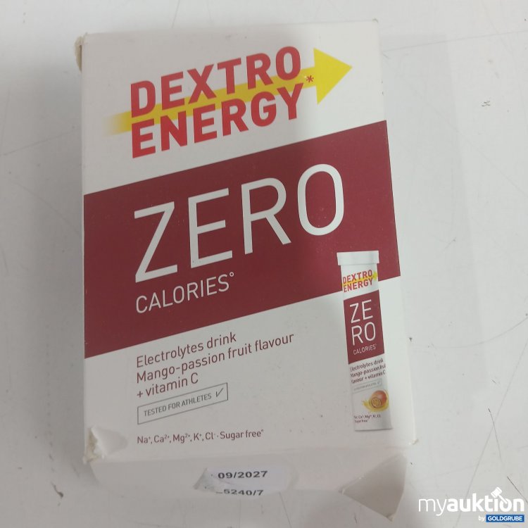 Artikel Nr. 977167: Dextro Energy Zero Calories Electrolytes drink Mango-passion fruit flavour 3x80g