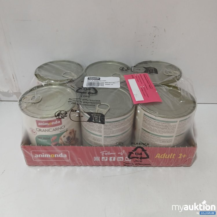 Artikel Nr. 980167: Animonda Gran Carno mit Wild 6×800g