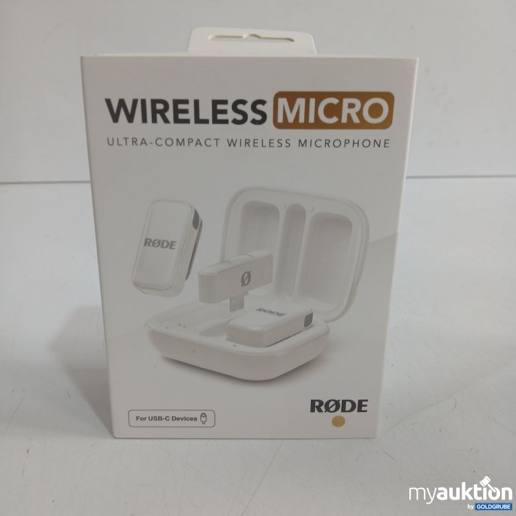 Artikel Nr. 985167 Artikel Nr. 985167: Røde Wireless Micro Ultra-compact Wireless Microphone