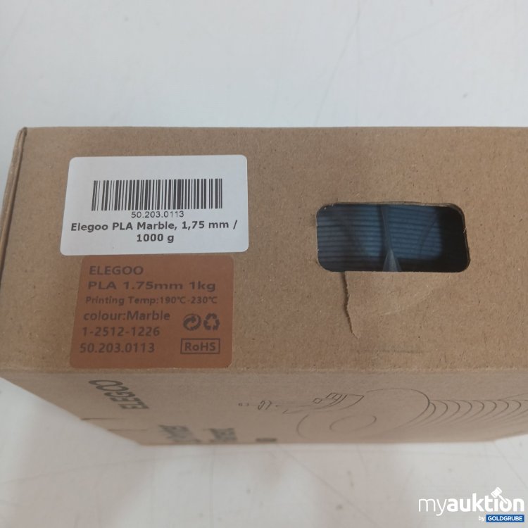 Artikel Nr. 992167 Artikel Nr. 992167: Elegoo 3D Printer Filament PLA Farbe Marble 1,75mm 1kg