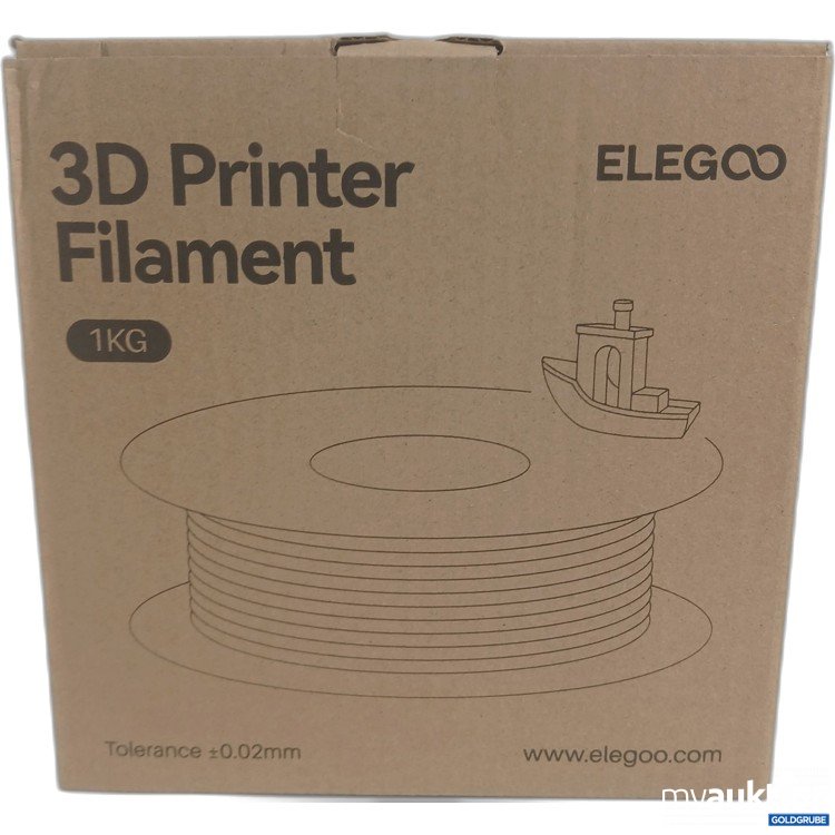 Artikel Nr. 992167 Artikel Nr. 992167: Elegoo 3D Printer Filament PLA Farbe Marble 1,75mm 1kg