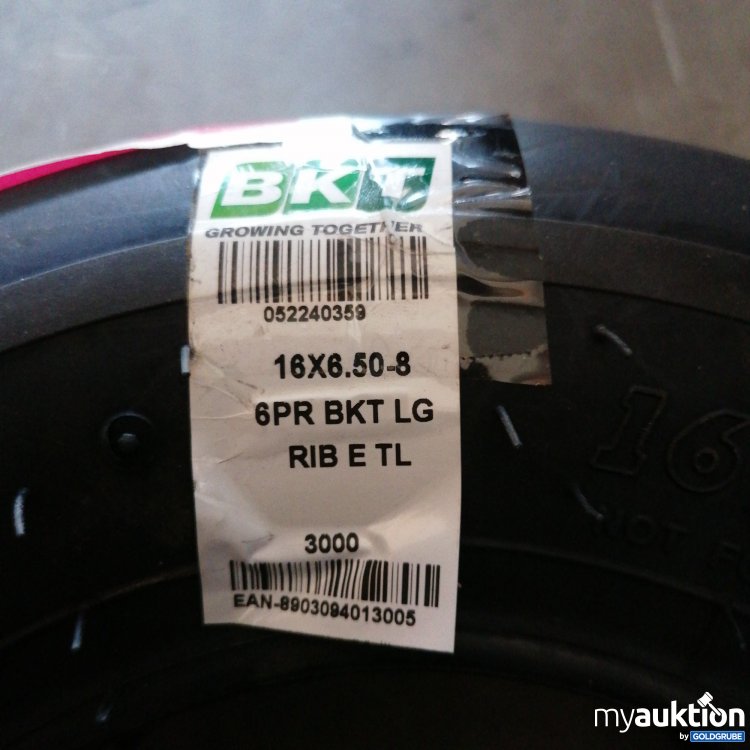 Artikel Nr. 509168: BKT Reifen 16x6.50-8 1Stk
