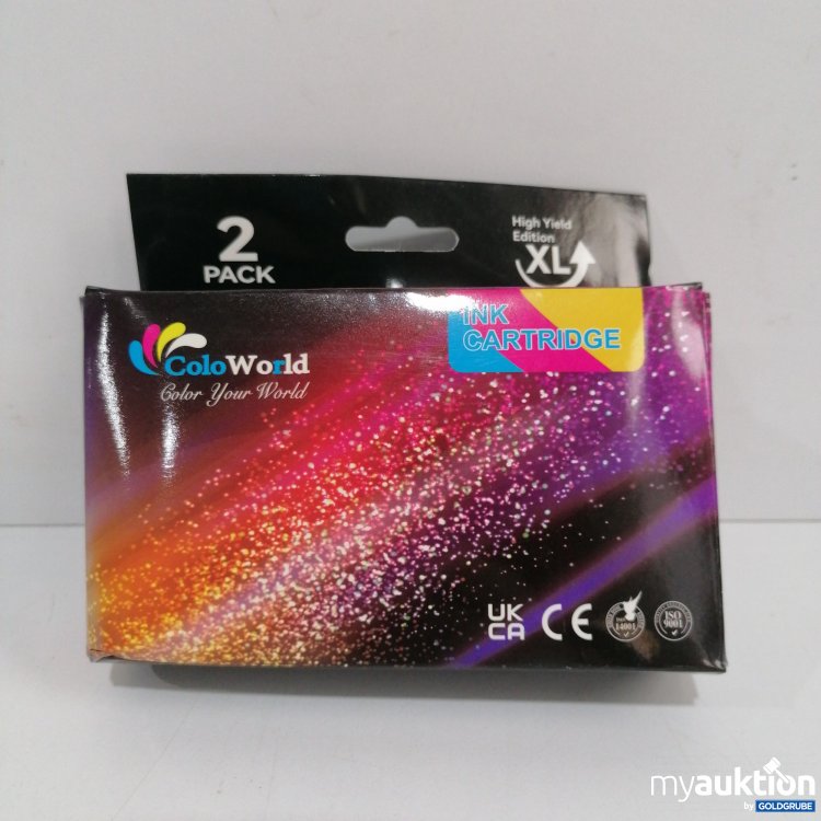 Artikel Nr. 860168 Artikel Nr. 860168: Colo World Ink Cartridge XL, 2 Pack