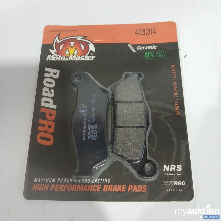 Artikel Nr. 888168: Moto Master Road Pro High Performance Brake Pads Ceramic 403204 