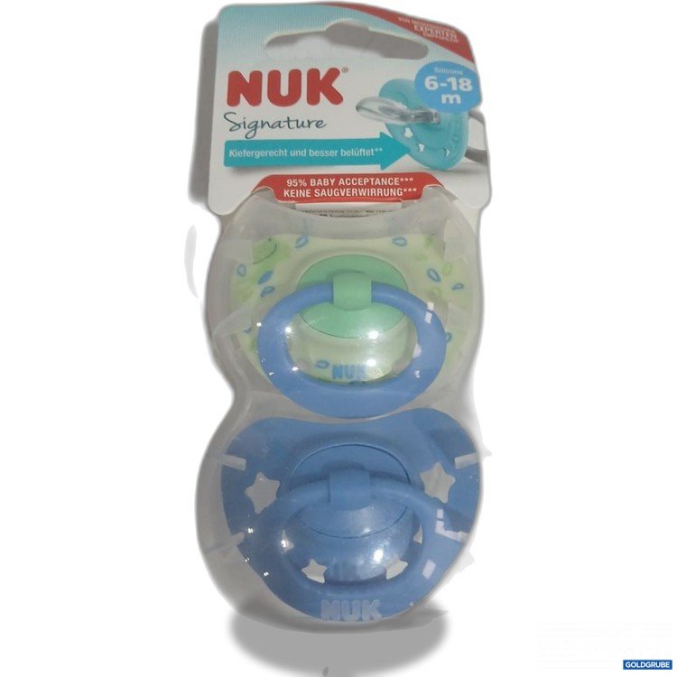 Artikel Nr. 932168 Artikel Nr. 932168: NUK Signature Schnuller 6-18 m