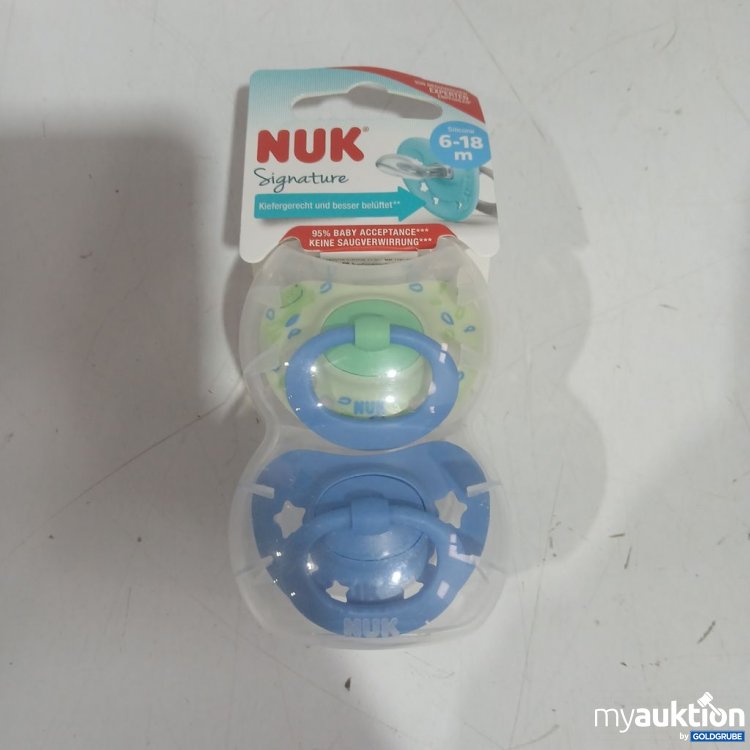 Artikel Nr. 932168 Artikel Nr. 932168: NUK Signature Schnuller 6-18 m