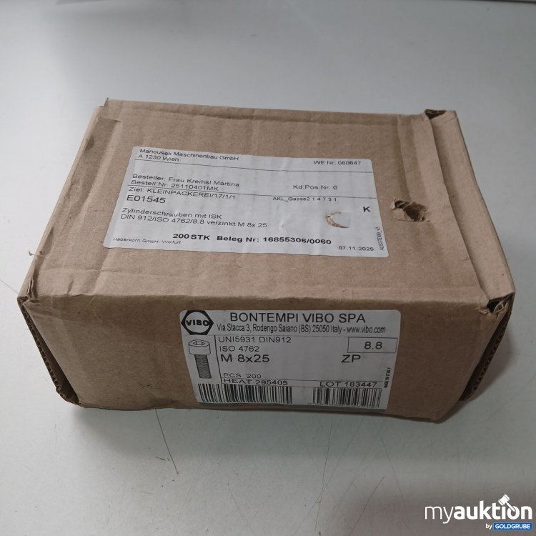 Artikel Nr. 957168: Vibo Zylinderschrauben mit ISK 