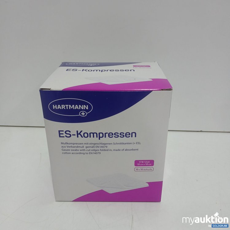 Artikel Nr. 959168: Hartmann + ES Kompressen 10x10cm 10x10Stk