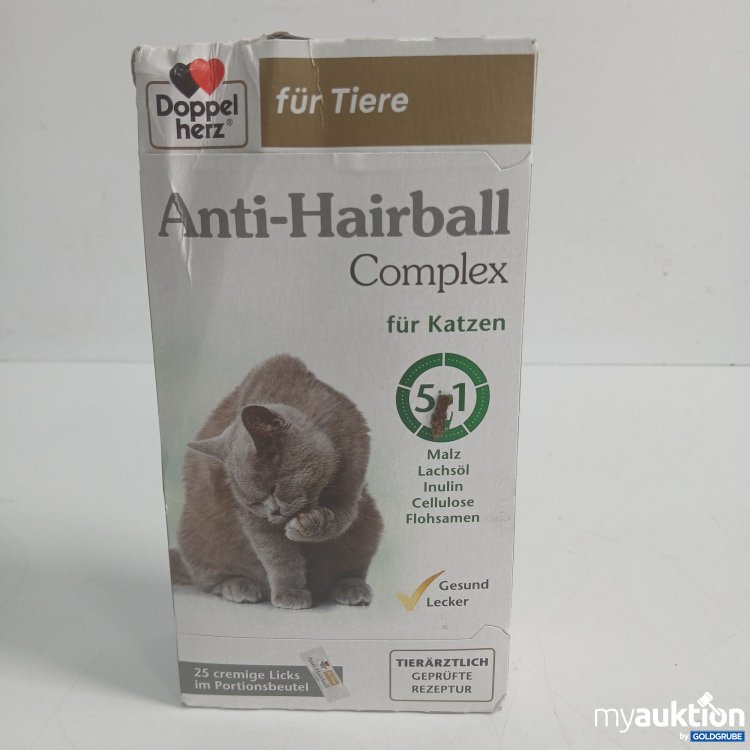 Artikel Nr. 982168: Doppelherz Anti-Hairball Complex 25x10g (250g)