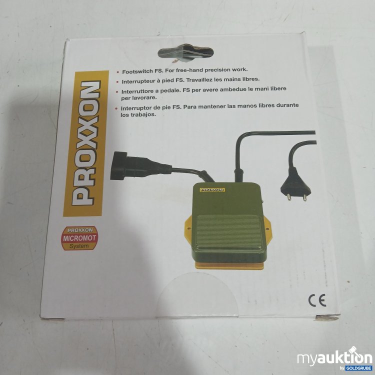 Artikel Nr. 986168: Proxxon Footswitch FS. For free-hand precision work 