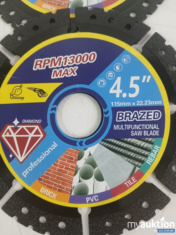 Artikel Nr. 995168 Artikel Nr. 995168: BRAZED Diamanten Scheibe größe laut Foto