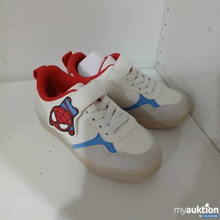 Artikel Nr. 464169: Kinder Sneaker Spiderman Motiv mit Lichteffekt  Größe 27