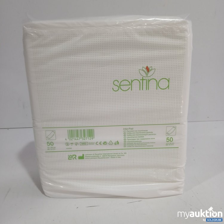 Artikel Nr. 465169 Artikel Nr. 465169: sentina Inko-Pad 12 x 38 cm 50Stk