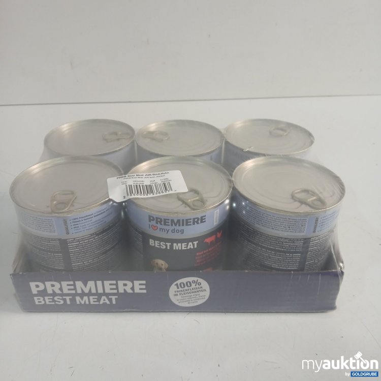 Artikel Nr. 471169: Premiere Best Meat Junior Hundefutter Beef, chicken 6x800g
